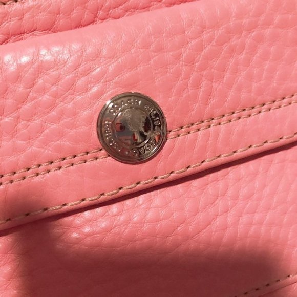 Coach Wristlet Pink Leather Wallet Purse - Picture 2 of 4